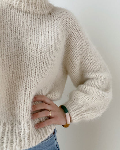 Patron &quot;Louisiana Sweater&quot; - PetiteKnit