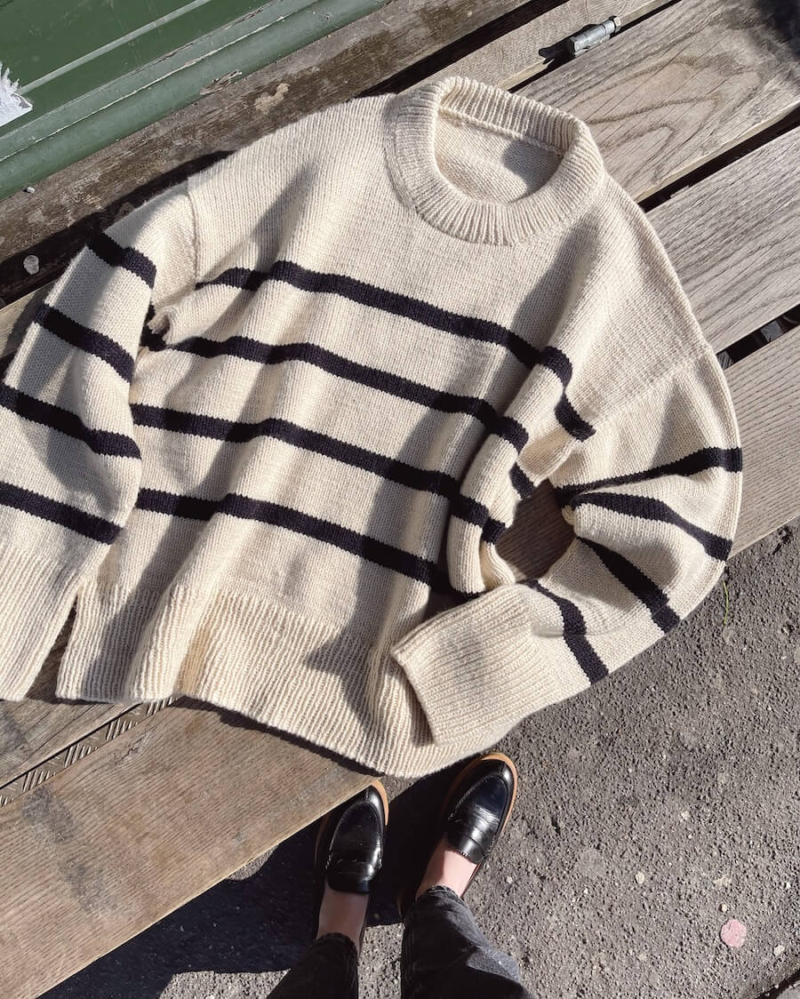 Patron &quot;Marseille Sweater&quot; - PetiteKnit