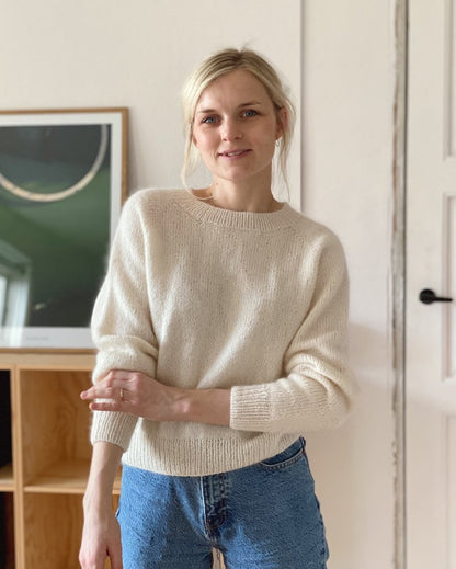Patron &quot;No Frills Sweater&quot; - PetiteKnit
