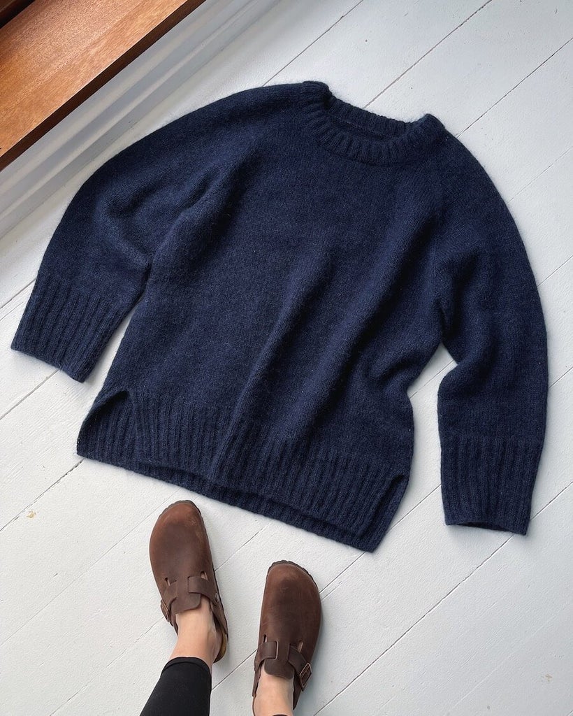 Patron &quot;October Sweater&quot; - PetiteKnit