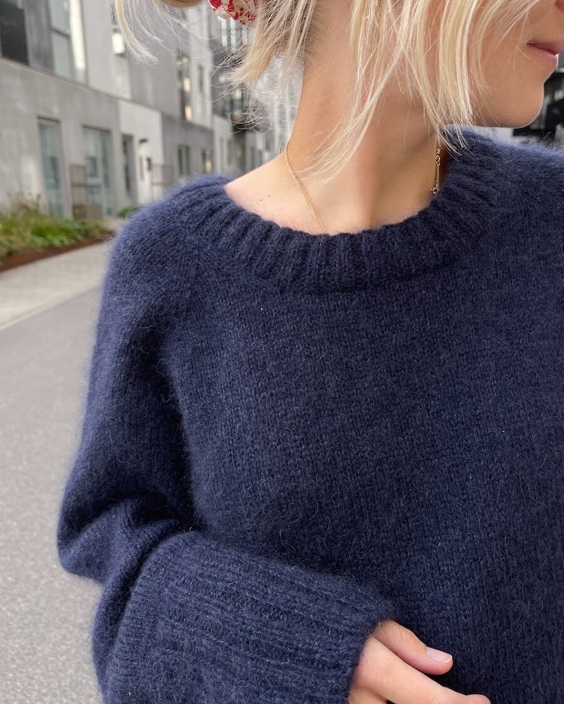 Patron "October Sweater" - PetiteKnit