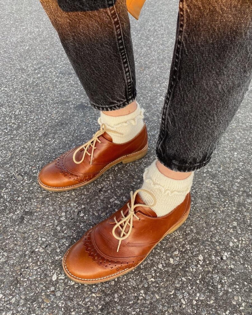 Patron &quot;Ruffle Socks&quot; - PetiteKnit