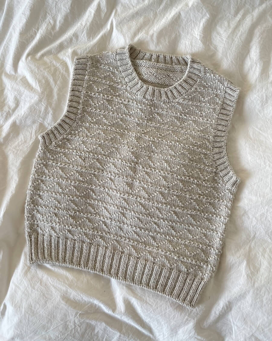 Patron &quot;Sille Slipover&quot; - PetiteKnit