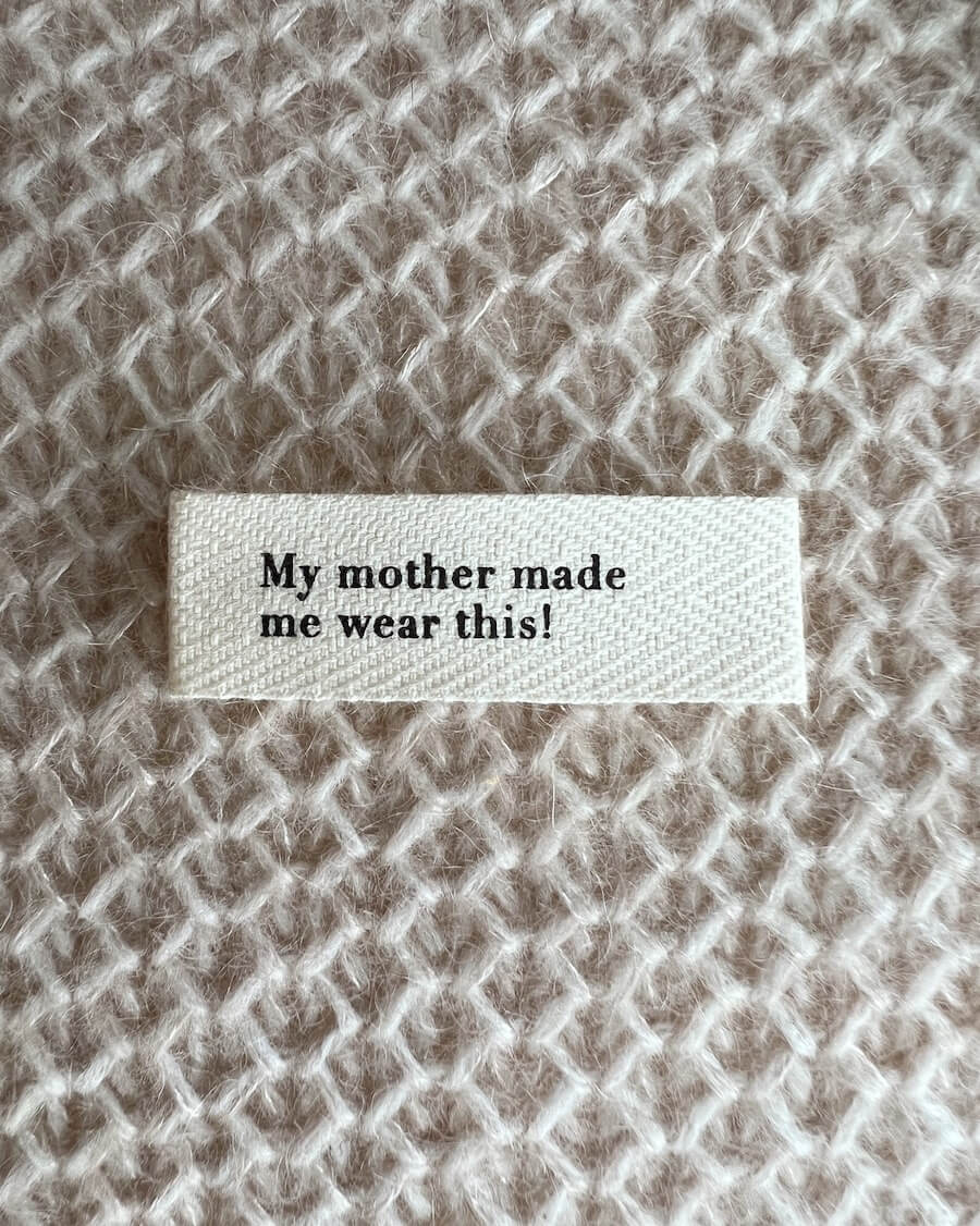 Étiquette &quot;My mother made me wear this!&quot; - Petiteknit