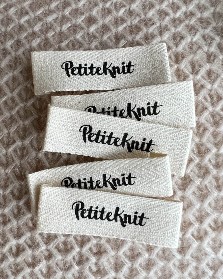 Étiquette &quot;PetiteKnit&quot; - 5 étiquettes