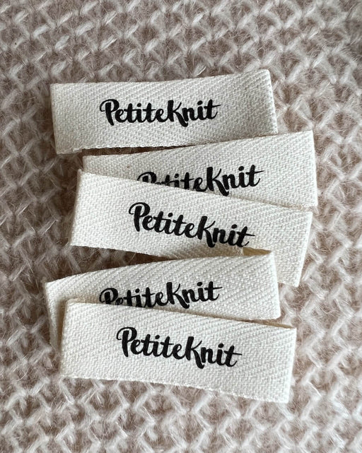 Étiquette "PetiteKnit" - 5 étiquettes