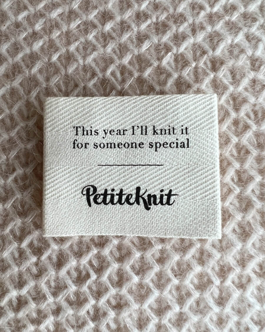 Étiquette "This year I'll knit it for someone special" - PetiteKnit