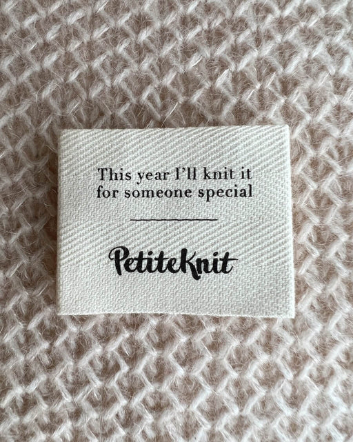 Étiquette "This year I'll knit it for someone special" - PetiteKnit