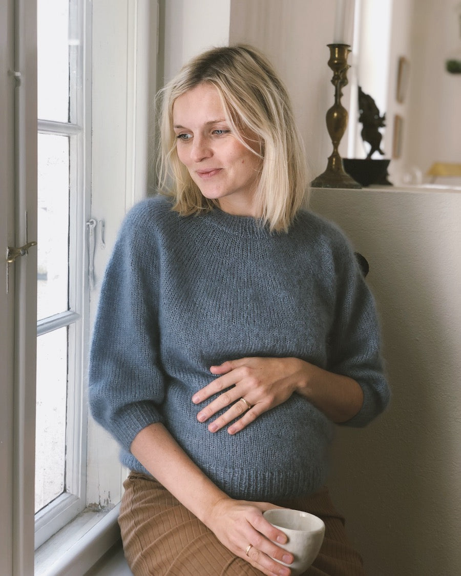 Patron &quot;Novice Sweater - Mohair Edition &quot; - PetiteKnit
