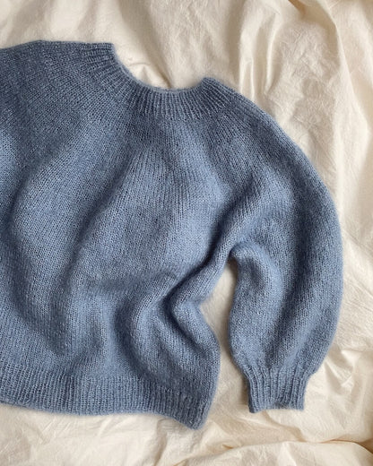 Patron &quot;Novice Sweater - Mohair Edition &quot; - PetiteKnit