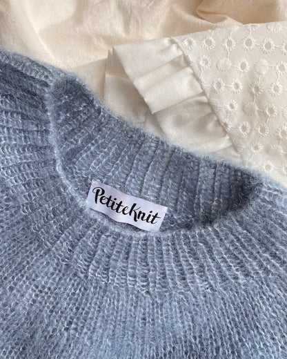 Patron &quot;Novice Sweater - Mohair Edition &quot; - PetiteKnit