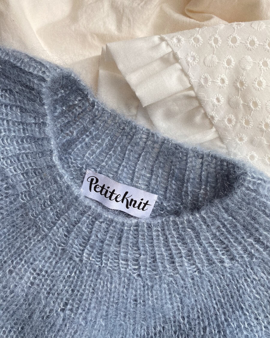 Patron "Novice Sweater - Mohair Edition " - PetiteKnit