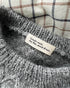 Étiquette "Gentle wash, dry flat, mend if torn." - PetiteKnit